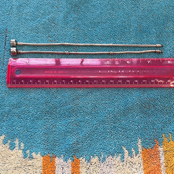 Pandora Moments Barrel Clasp Snake Chain Bracelet - Picture 5 of 6